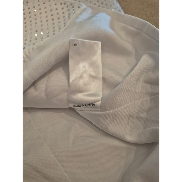 Nadine Merabi "Carrie" - White Crystal Blazer - Women's - Hand-Finished - Picture 7 of 9